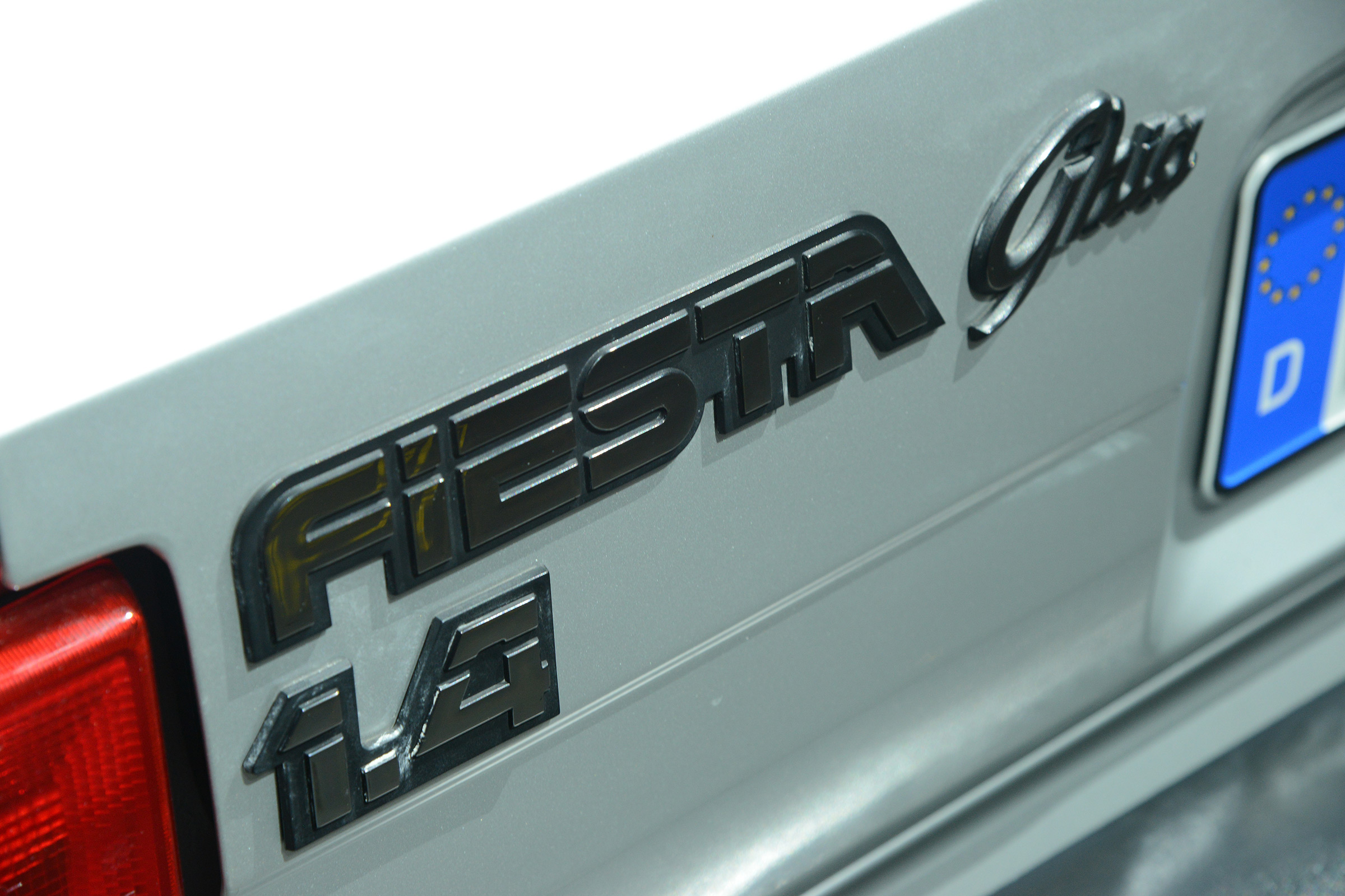 Ford Fiesta Mk2 - rear badge