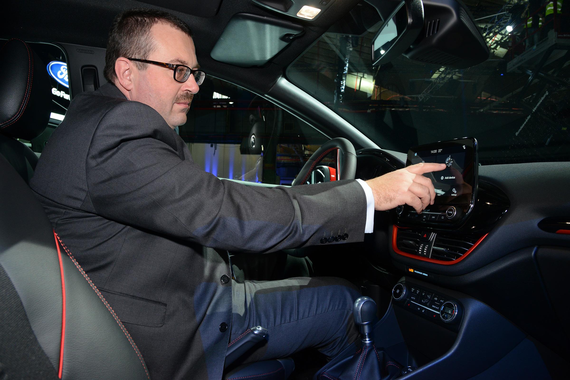 Ford Fiesta Mk7 - John inside