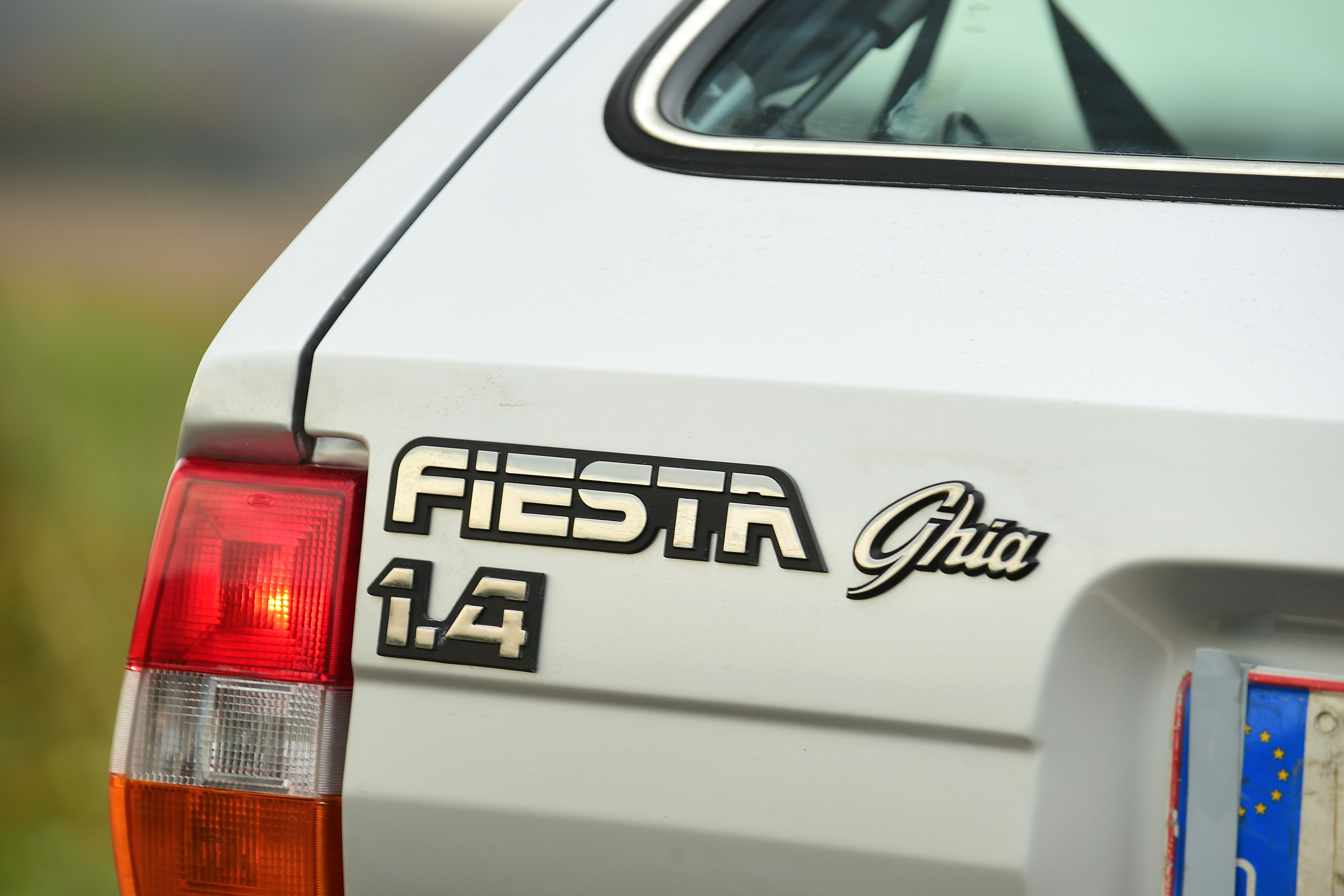 Ford Fiesta Mk2 - rear badge 2