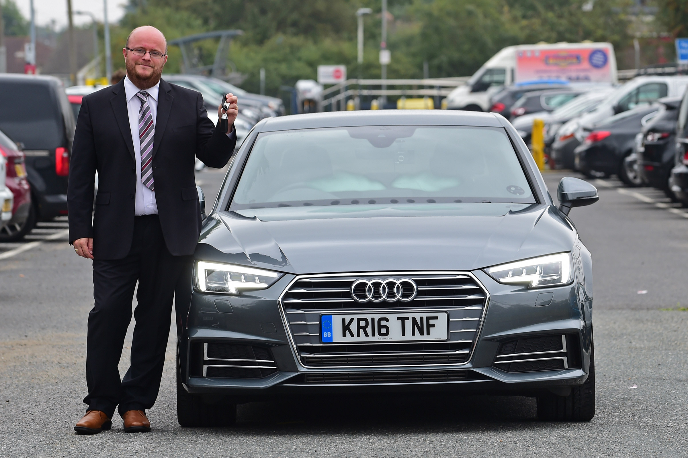 Audi A4 long-term test - final report header