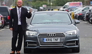 Audi A4 long-term test - final report header
