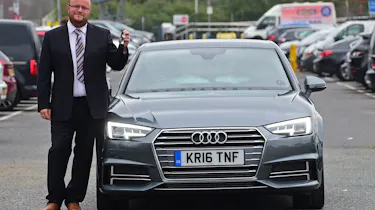 Audi A4 long-term test - final report header