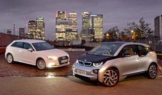 BMW i3 vs Audi A3 e-tron - header