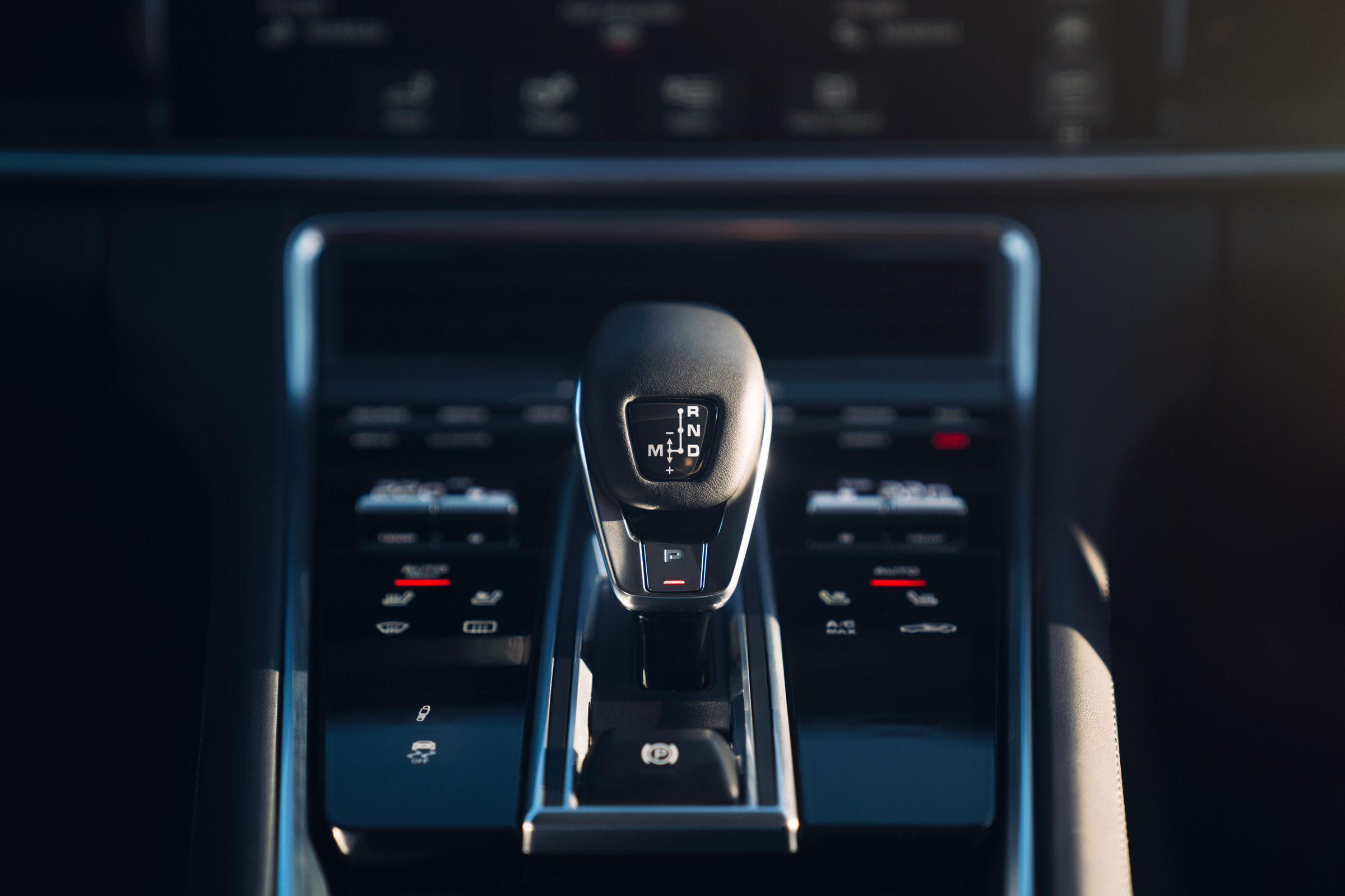 Porsche Panamera 4S diesel - gearlever