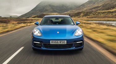 Porsche Panamera 4S diesel - front end tracking