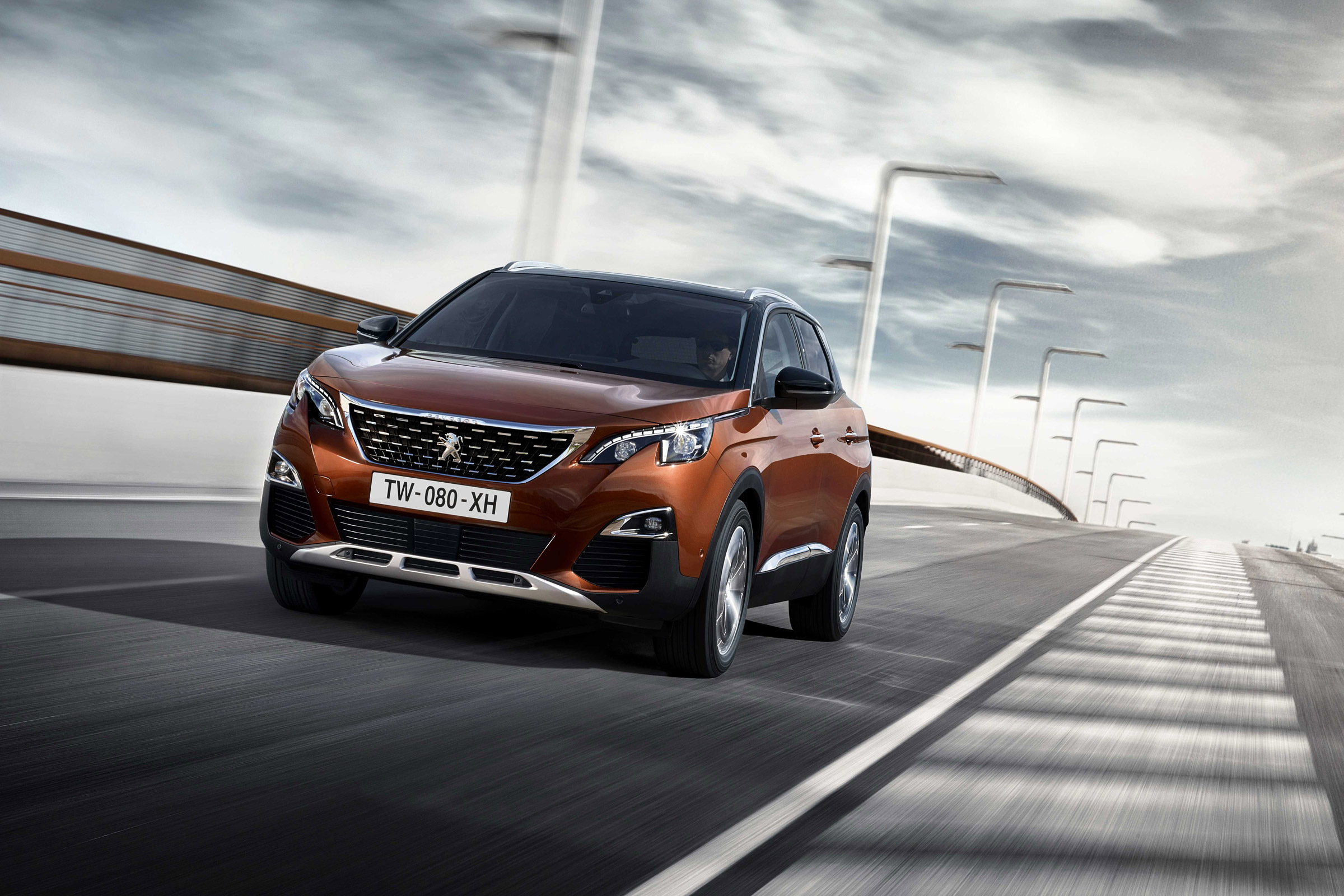 Peugeot 3008 driving