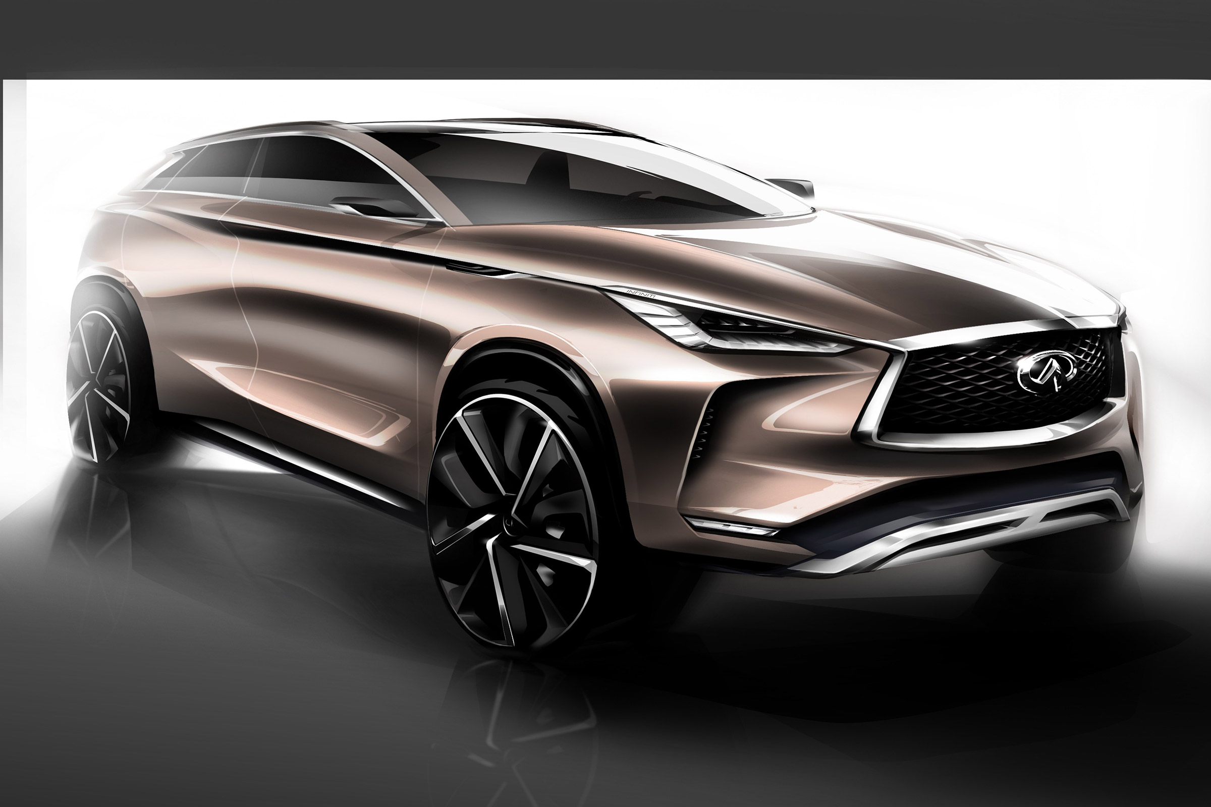 Infiniti QX50 concept - sketch 1