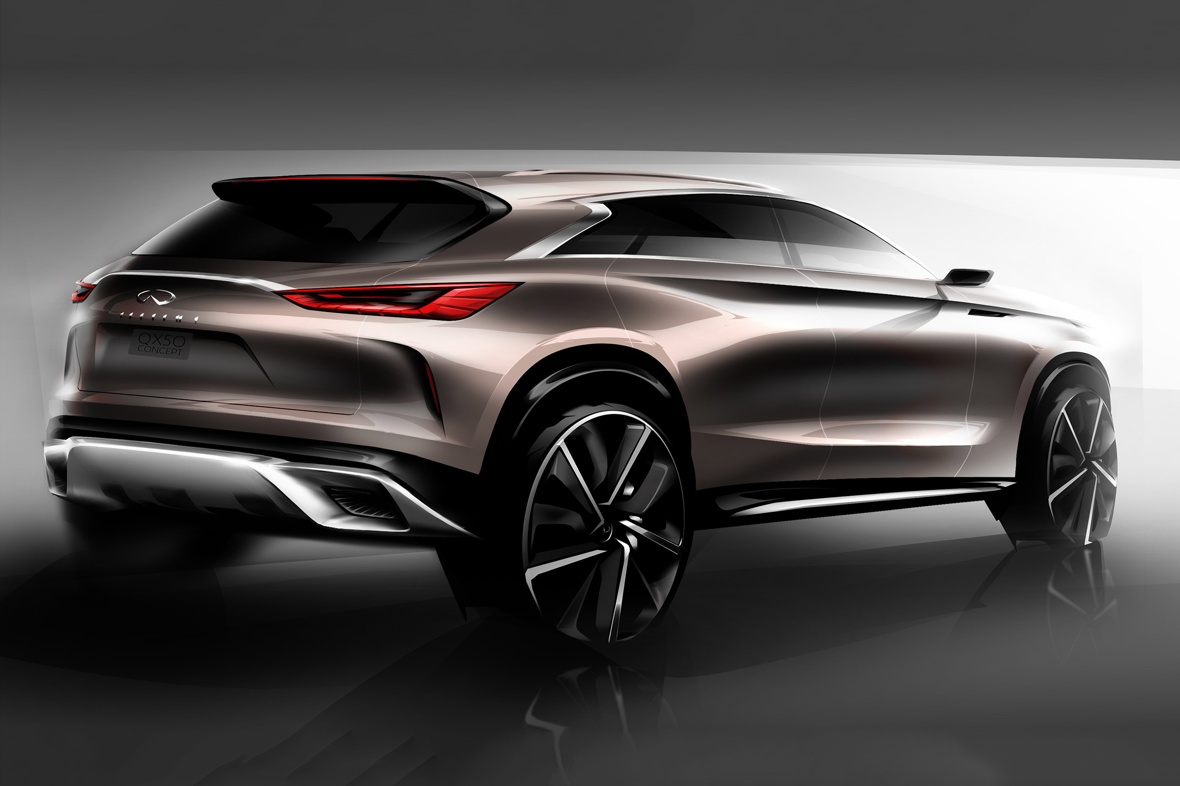 Infiniti QX50 concept - sketch 2