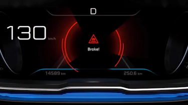 Peugeot 3008 dash display