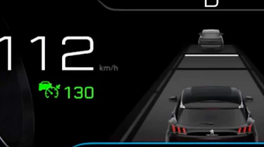 Peugeot 3008 dash display