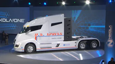 Nikola One truck