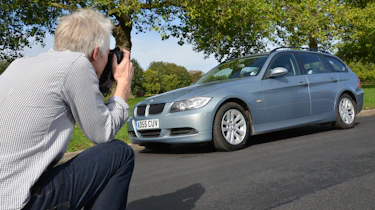How to photograph your car for sale - low angle