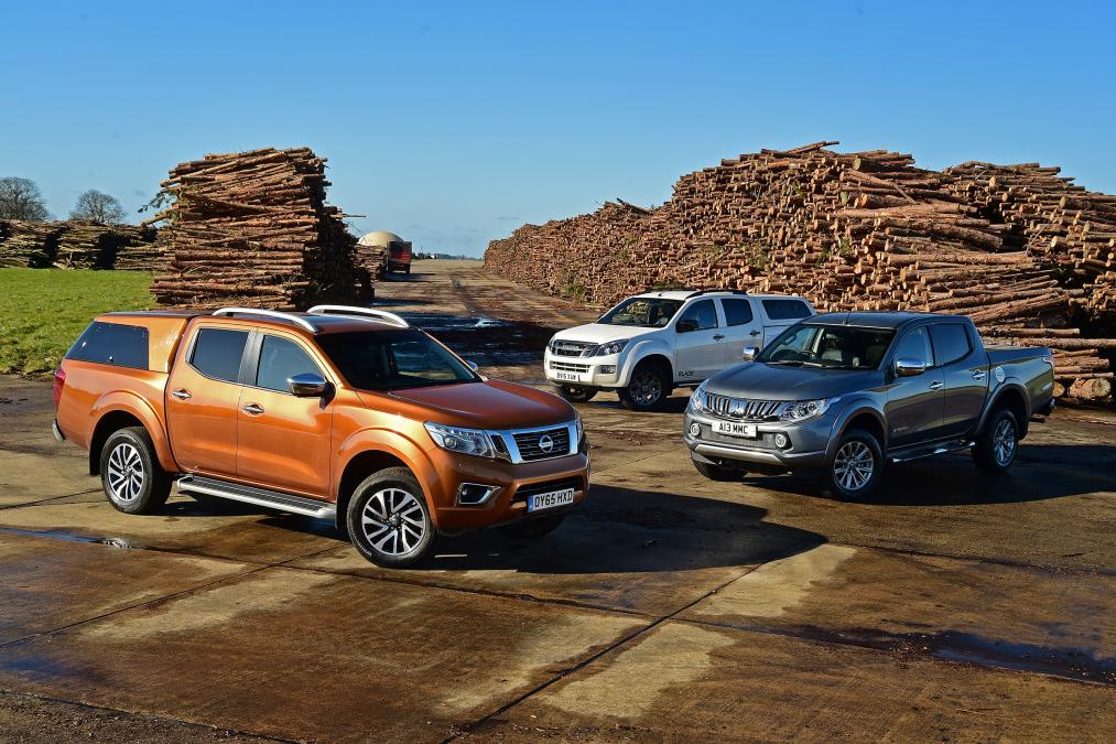 Mitsubishi L200 vs Nissan Navara vs Isuzu D-Max