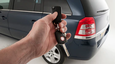 Used Vauxhall Zafira - key