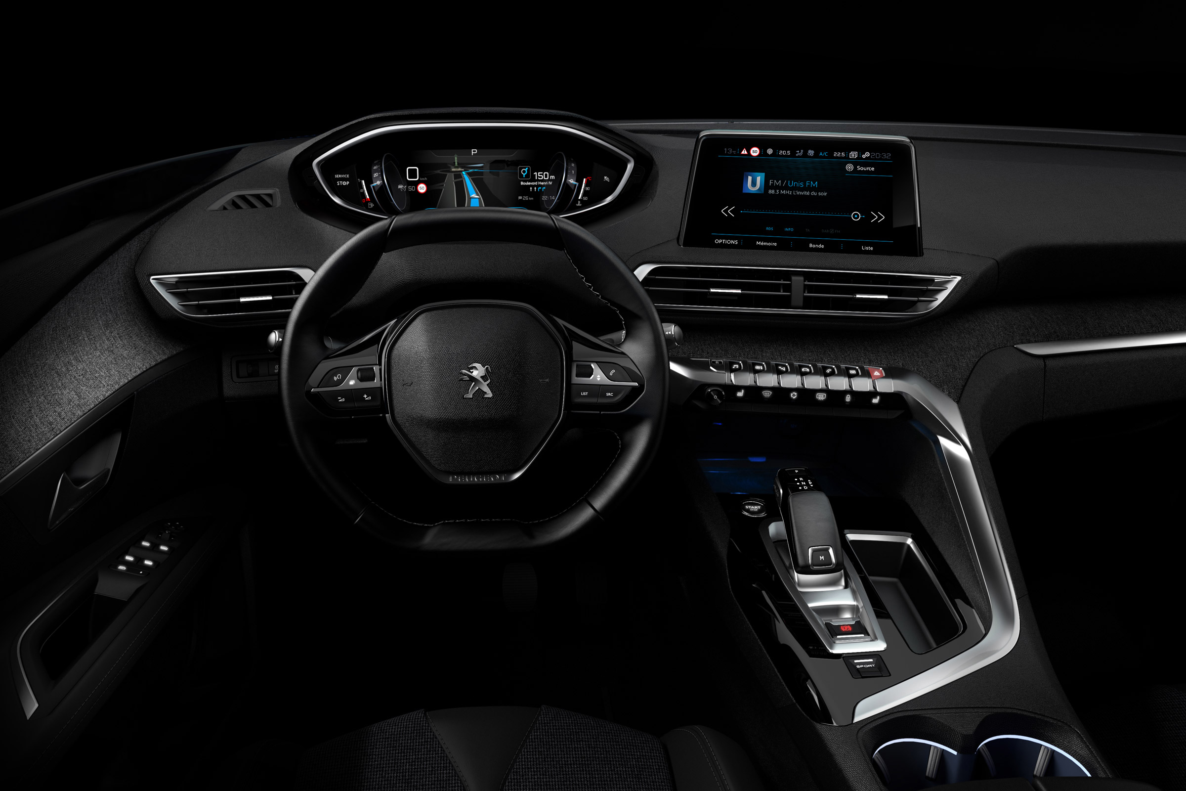 Peugeot i-Cockpit 3008 dash