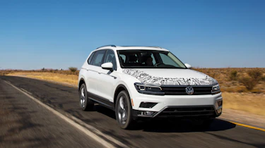 Volkswagen Tiguan LWB prototype - front tracking
