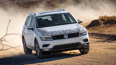 Volkswagen Tiguan LWB prototype - front cornering
