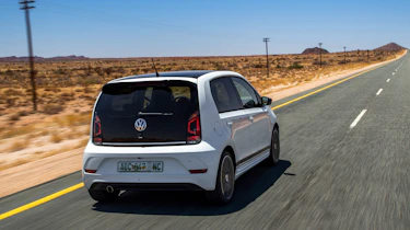 Volkswagen up! GTI prototype - rear tracking
