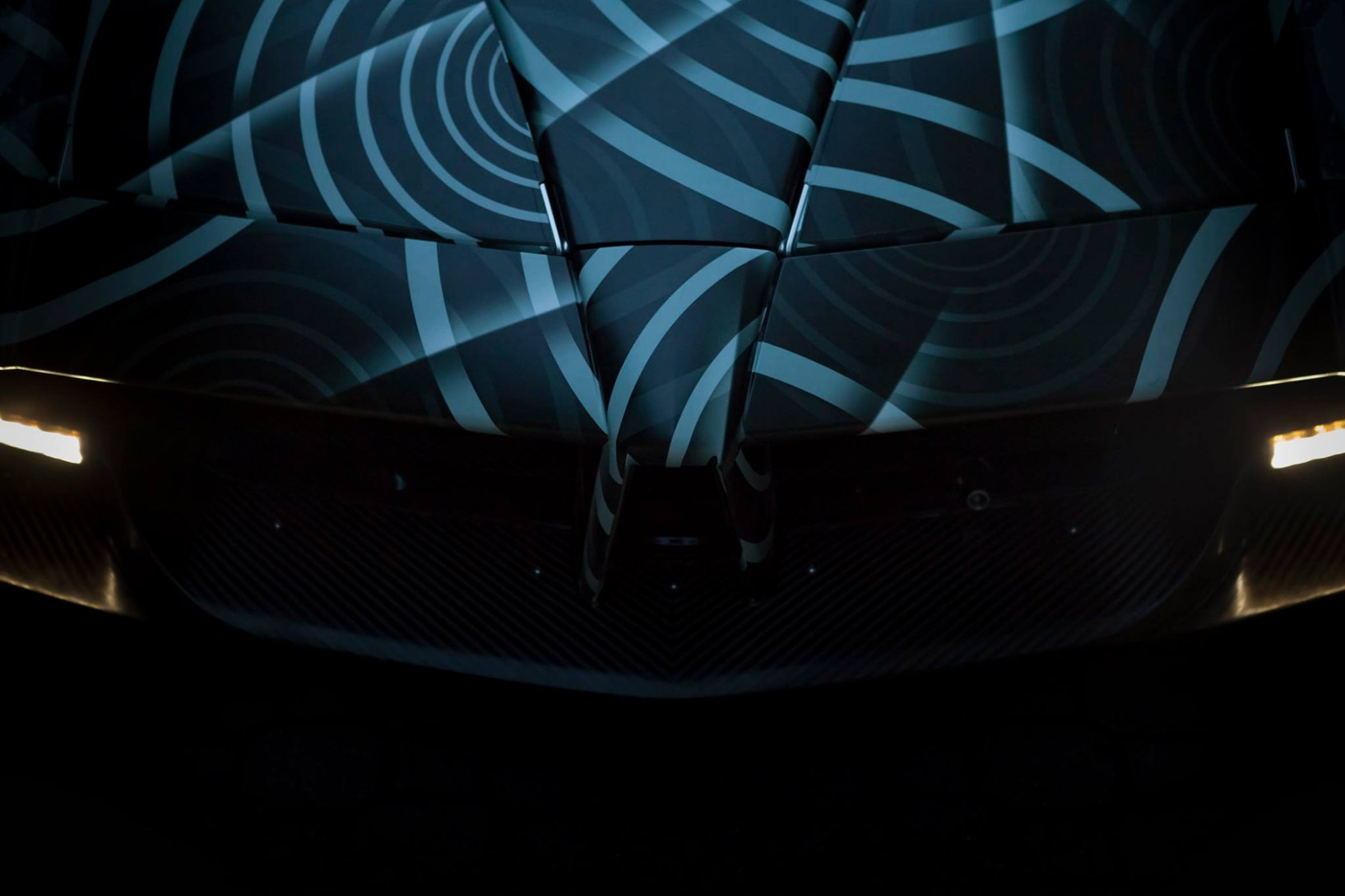 Pagani Huayra Roadster teaser