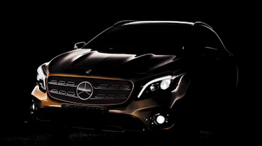 Mercedes GLA facelift teaser
