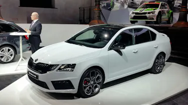 Skoda Octavia vRS 2017 front side