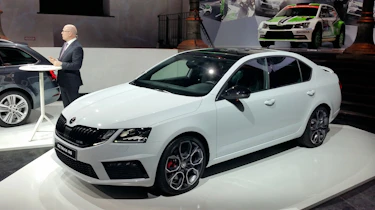 Skoda Octavia vRS 2017 front side
