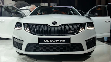 Skoda Octaviq vRS 2017 front again