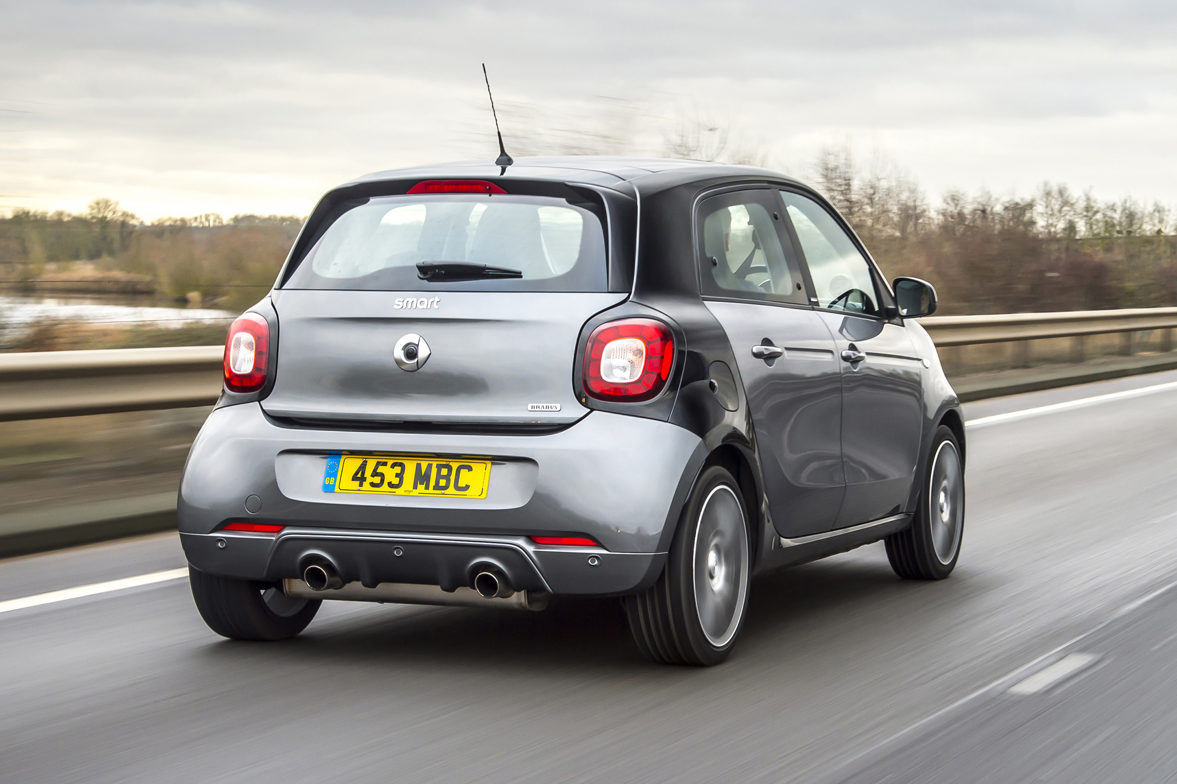 Smart Brabus ForFour 2017 - rear tracking