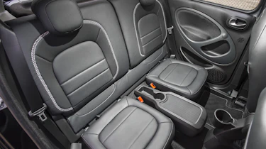 Smart Brabus ForFour 2017 - rear seats