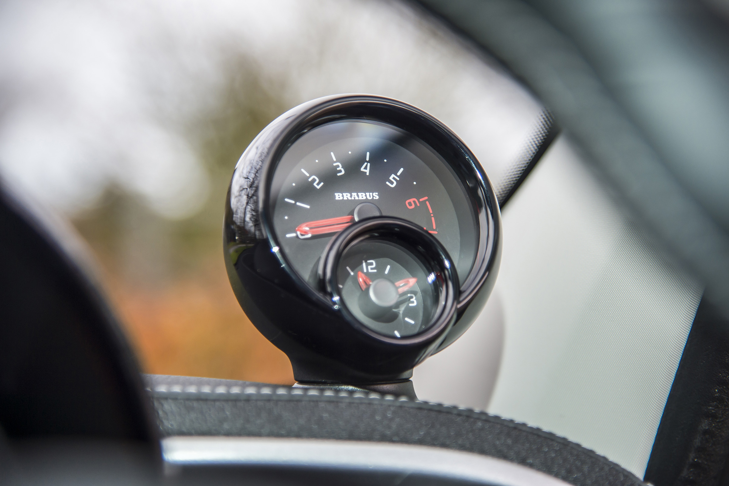 Smart Brabus ForFour 2017 - rev counter