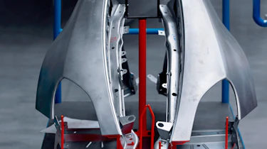 Alpine A120 bodywork teaser