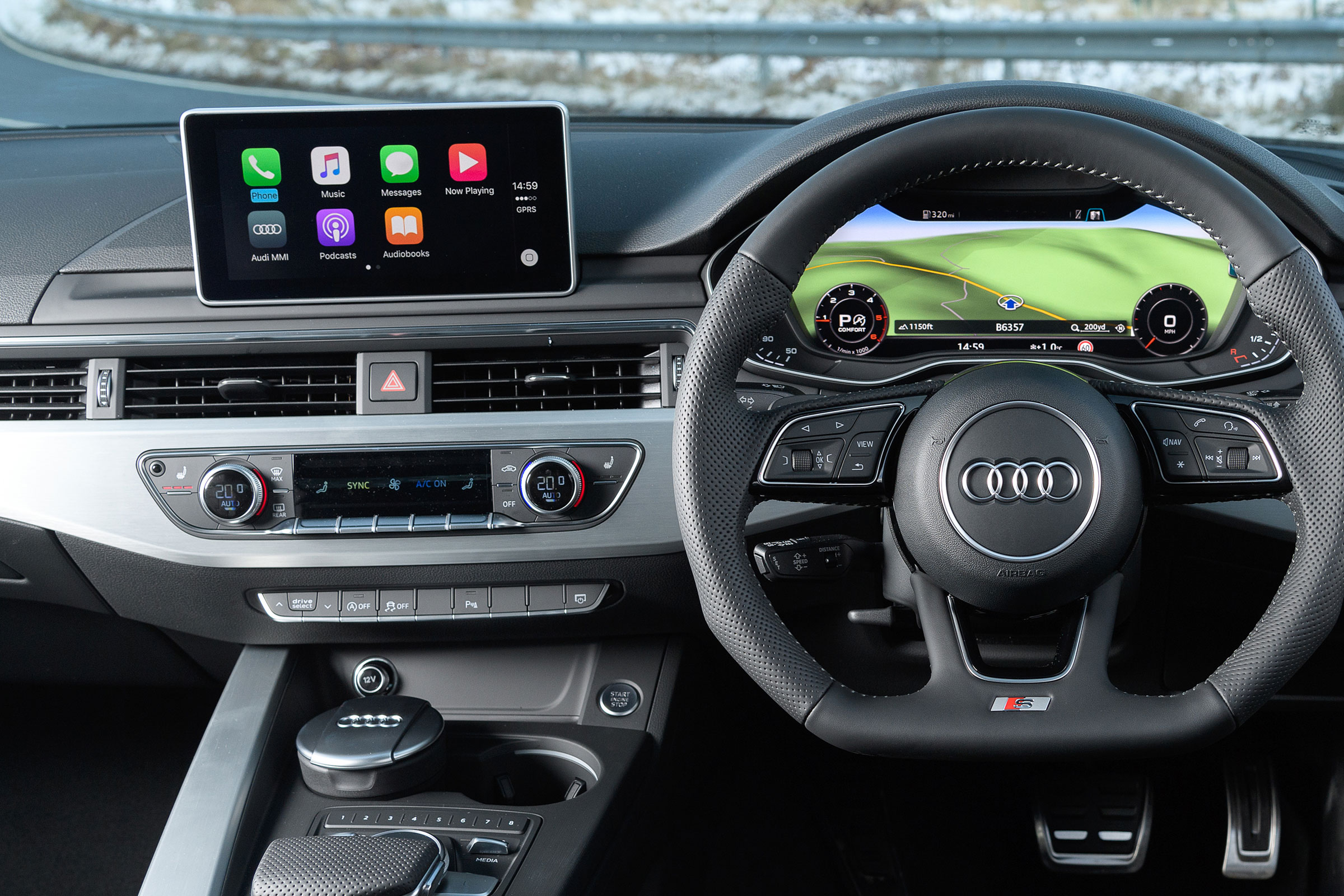 Audi A5 Sportback - dash