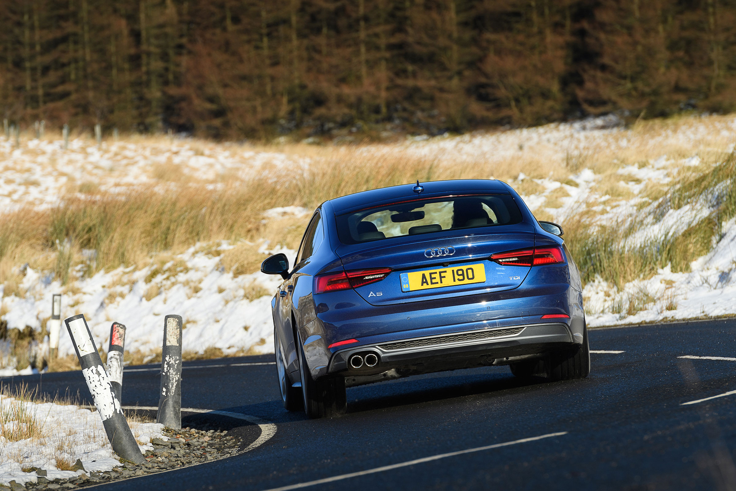 Audi A5 Sportback - rear cornering
