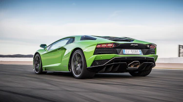 Lamborghini Aventador S - rear action