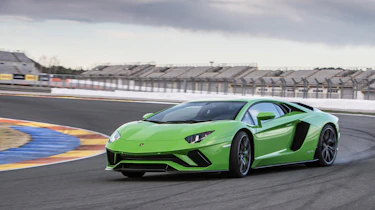 Lamborghini Aventador S - drifting