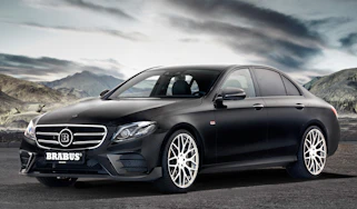 Mercedes E-Class Brabus 2017 - front quarter