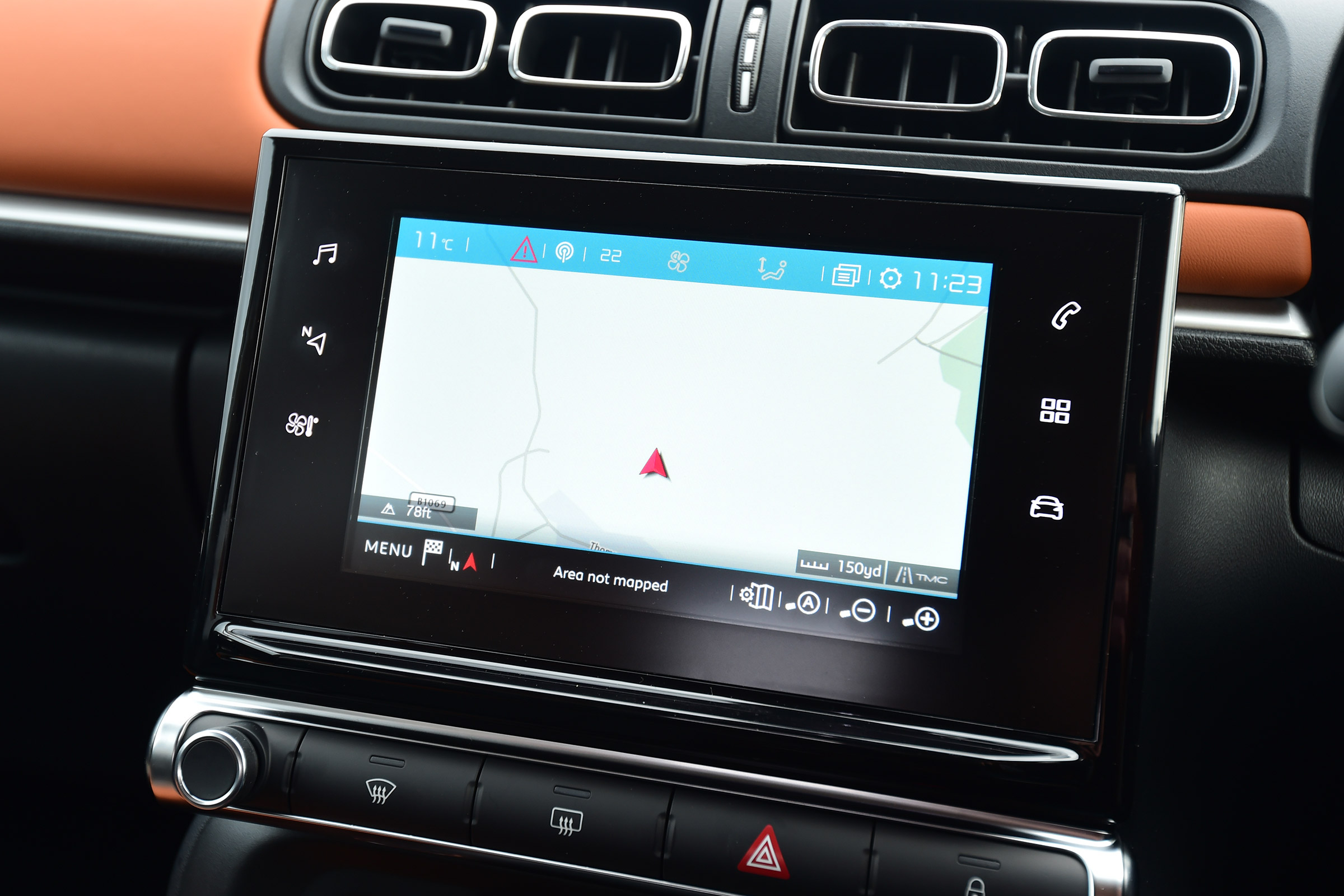 Citroen C3 - sat-nav