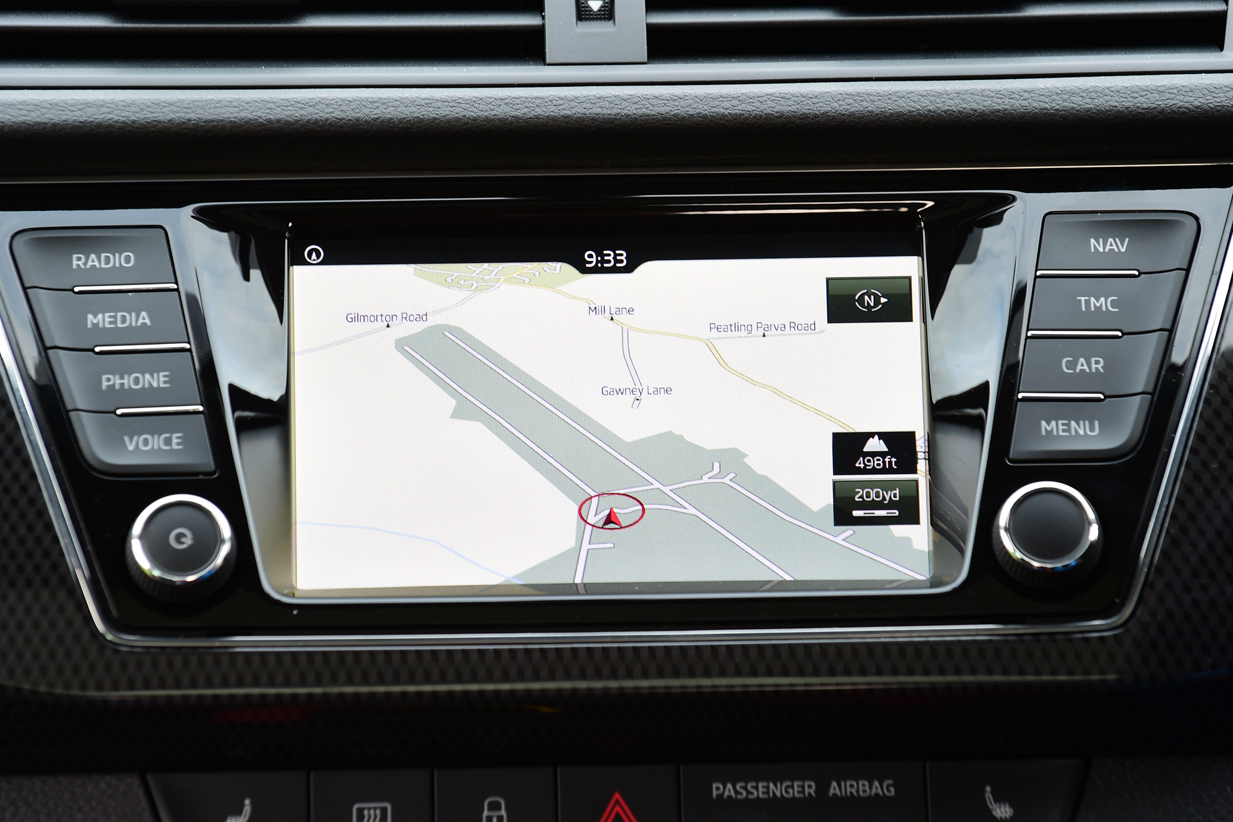 Skoda Fabia - sat-nav