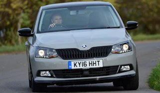 Skoda Fabia - front cornering