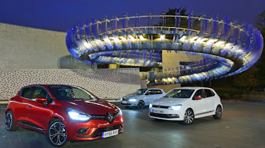 Renault Clio vsSkoda Fabia vs VW polo