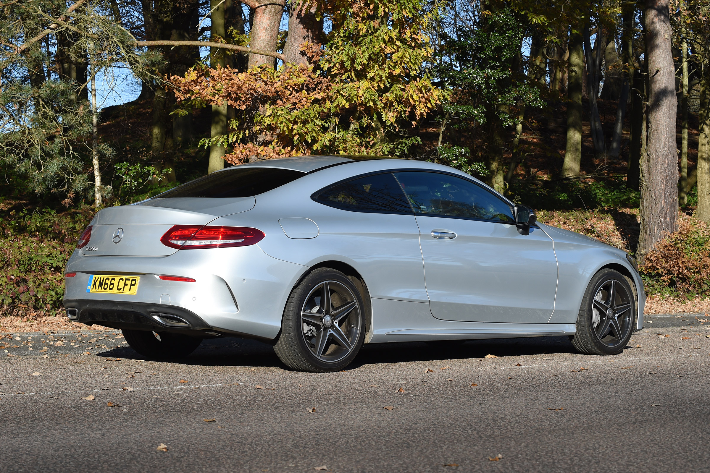 Mercedes C-Class Coupe - rear static