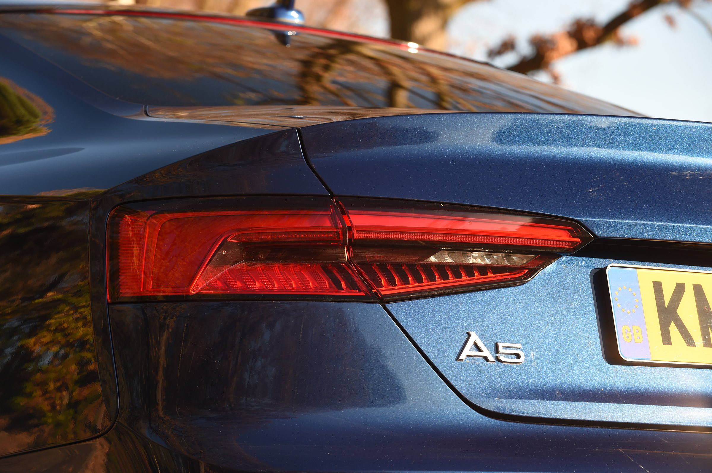 Audi A5 - rear light detail