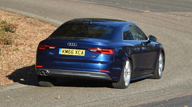 Audi A5 - rear cornering