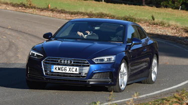 Audi A5 - front cornering