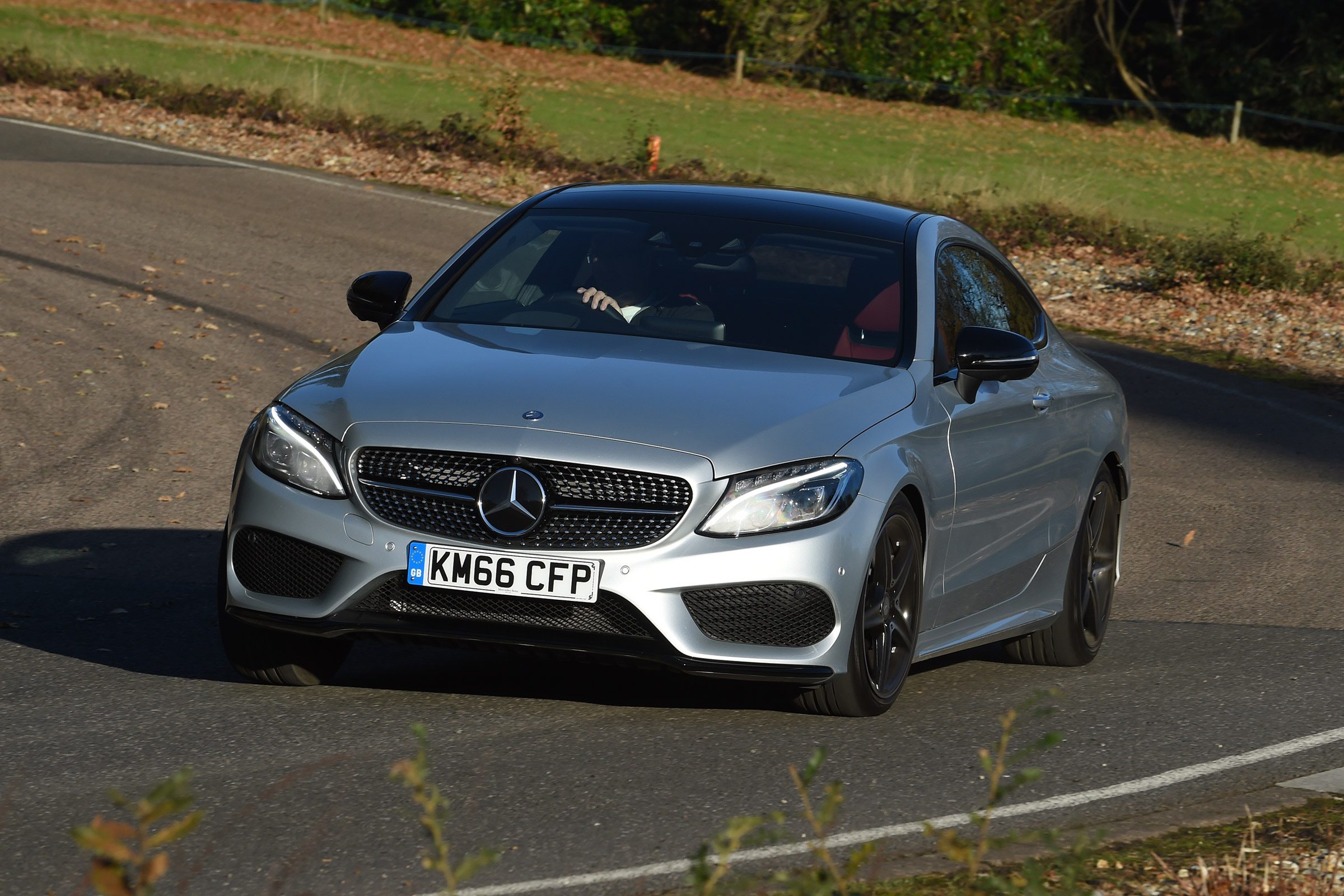 Mercedes C-Class Coupe - front cornering
