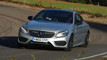 Mercedes C-Class Coupe - front cornering
