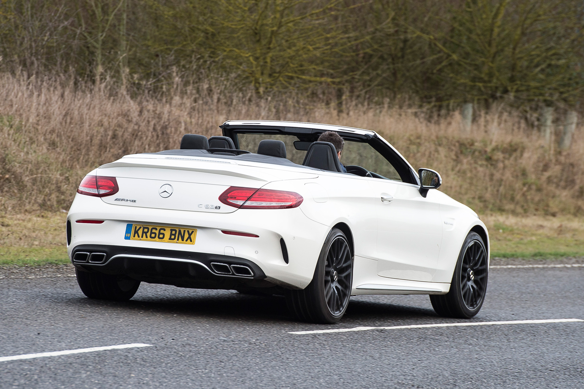 Mercedes-AMG C 63 Cabriolet 2017 - rear cornering