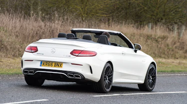 Mercedes-AMG C 63 Cabriolet 2017 - rear cornering
