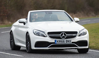 Mercedes-AMG C 63 Cabriolet 2017 - front cornering