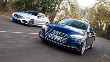 Audi A5 vs Mercedes C- Class Coupe - head-to-head